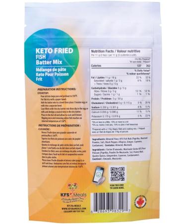 Keto Fried Fish Batter Mix - Buy Online on GoSupps.com