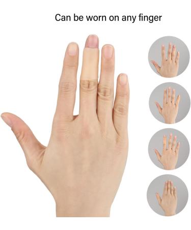10 Pack Silicone Finger Compression Support Wrap - Waterproof Protector for Deformation Relief | International Shipping Available - Buy Online on GoSupps.com