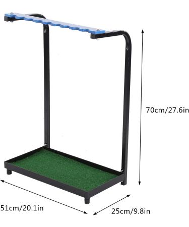 Portable Detachable Steel Golf Putter Rack & Club Organizer - Durable for Golf Course Supplies - Buy Online on GoSupps.com