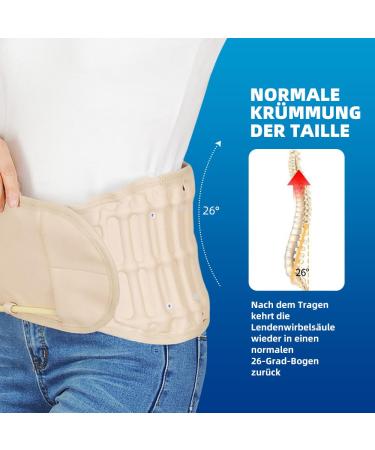 Decompression Lumbar Belt for Waist Support | Posture Correction & Back Pain Relief - Buy Online on GoSupps.com