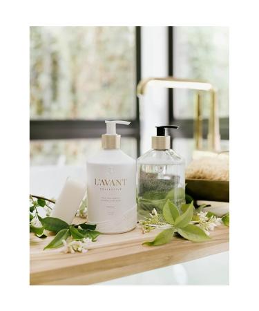 L'AVANT Collective Deluxe Dish & Hand Soap Duo & Elegant Lucite Tray - High Performing Fresh Linen Scent Luxurious Glass Bottles with Plant-Based Formulas Kitchen Essentials Hostess Gifts - Buy Online on GoSupps.com