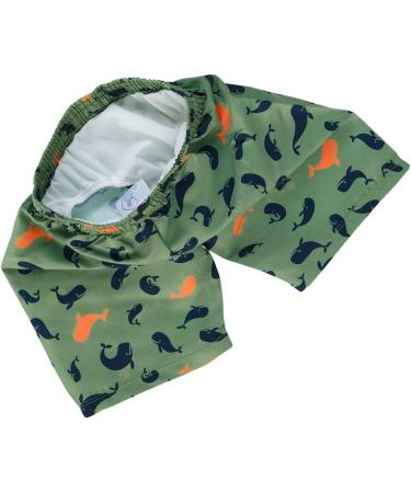 Sterntaler Baby Boys Swim Shorts - Whales Swim Trunks 116 Green | International Shipping Available - Buy Online on GoSupps.com