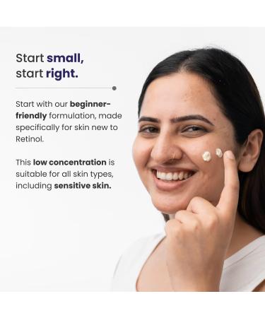 Re equil 0.1% Retinol Night Cream | Repairs Wrinkles & Fine Lines | Improves Skin Firmness | Beginner Friendly | All Skin Types | 30G - Buy Online on GoSupps.com