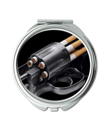 Mirror Travel Mirror gun games Round Mirror all gun pocket mirror portable mirror