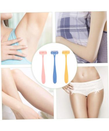 Buy Fomiyes 12 STK Manual Hair Removal Kit - Face & Bikini Trimmer Steel Mini Hair Cutter for Women Travel-Friendly Beauty Razor - Buy Online on GoSupps.com