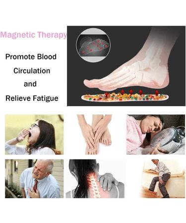 Cyn Orthopedic Shoe Inserts for Men & Women | Acupressure Magnetic Massage Insoles | Reflex Zone Pain Relief Gel Insoles (Size 36 EU) - Buy Online on GoSupps.com