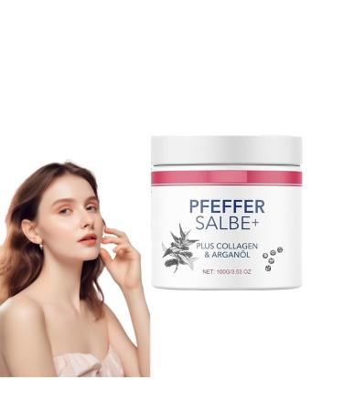 100ml pepper ointment plus -rich ointment with plus collages & argan oil pepper ointment for browning - pepper ointment browning - active pepper ointment (1PCs)