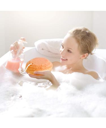 4-Piece Soft Bath Sponge Set for Exfoliating Shower Foam - Soothing Body Sponge for Bathroom - Buy Online on GoSupps.com