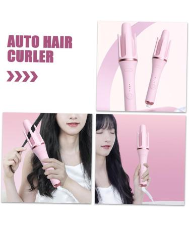 Gogogmee Fully Automatic Hair Curling Iron Hair Curler Straightener Hair Crimper Hair Tool Abs Pink - Buy Online on GoSupps.com