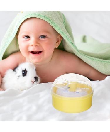 Bouff e de poudre pousseter houppette poudre pour tout-petits - Applicateur et r cipient de poudre pour le corps des tout-petits - tui poudre pour le corps avec houppette pour poudre Jaune - Buy Online on GoSupps.com