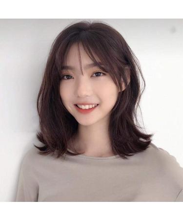 BGHJUE Realistic Short & Long Hair Wigs for Women - Perfect for Round Faces | International Shipping - Buy Online on GoSupps.com