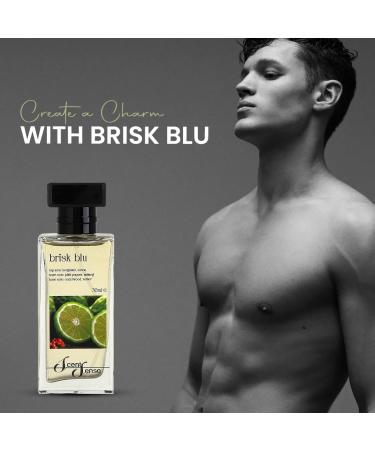 Brisk Blu Perfume for men 50ML (1.7 Fl.oz) I Eau De Parfum Inspired by: Bleu D e Channel's | Long Lasting Perfume I Gift for men I Timeless Scent Luxurious Fragrance - Buy Online on GoSupps.com
