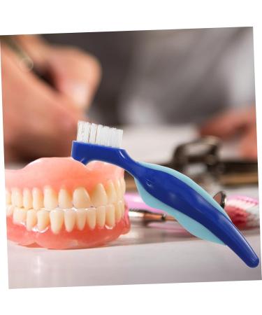 Frcolor 4-Piece Prosthesis Cleaning Toothbrush Set for Braces | Travel-Friendly Toothbrushes for Oral Care - Buy Online on GoSupps.com