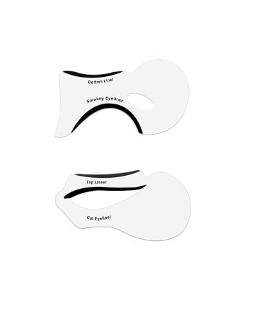 Buy Eyeliner Stencil Tool - Black | Perfect Precision for Flawless Eyes | International Shipping - Buy Online on GoSupps.com