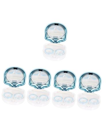 Healeeved 5 sentences Cat Claw Colored contact lenses Contact lens container of remote suitcase house supply lens container for the outdoor area cosmetics Cat paws travel travel