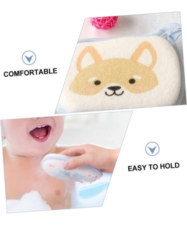 FRCOLOR Bath Sponge Toddler Bath Scrubber Kids Shower Scrubber Child Bath Shower Sponge Infant Bath Scrubber Foam Scrubber Baby Shower Animal Cotton Newborn Bath - Buy Online on GoSupps.com