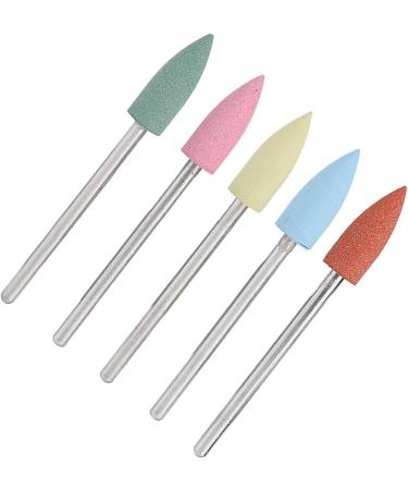 No Dust Pollution Nail Drill Bits Silicone Rubber Drill Bit Pedicure Bit Easy to Grind for Home Beauty Salon (152) - Buy Online on GoSupps.com