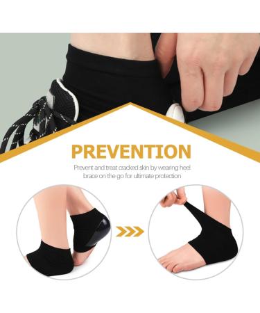 NOLITOY 8 Pairs Anti-Rip Heel Socks | Comfortable & Washable Foot Support | Replaceable Heel Brace & Arch Supplies for Ultimate Comfort - Buy Online on GoSupps.com
