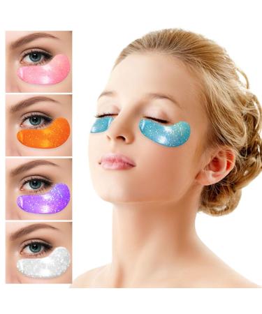Under Eye Patches for Puffy Eyes - 10 Pairs Hydrating Gel Pads with Hyaluronic Acid & Vitamin C for Dark Circles Wrinkles & Anti-Aging - Perfect Gift for Women - Buy Online on GoSupps.com