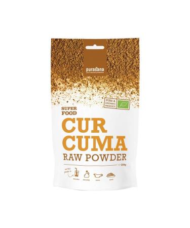 Purasana Purasana Organic Turmeric Powder 200g - Turmeric for Golden Turmeric Latte Turmeric Curcumin Tea Golden Latte Milk