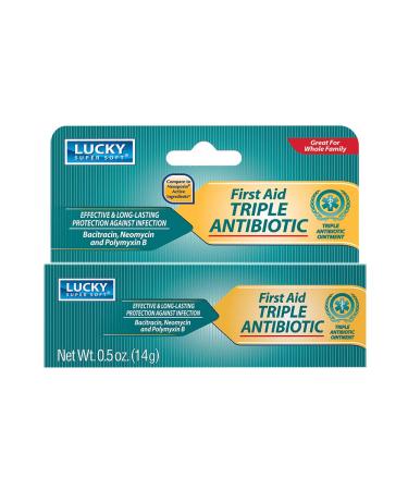 Lucky Super Soft Triple Antibiotic Ointment 0.5 Ounce