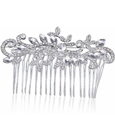 Beaupretty Hair Comb headpieces for wedding headwear for women bridal headpiece Rhinestone women headpiece Miss crystal hair Wedding Rhinestone Comb - Buy Online on GoSupps.com