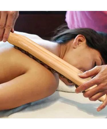 Portable Massage Stab Scooter - Relief Tool for Sore Muscles Cramps & Tension | Muscle Recovery with Lear-au 19 Pearls - Buy Online on GoSupps.com