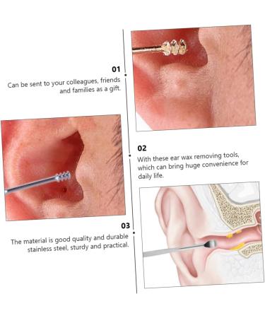 6-Piece Stainless Steel Ear Cleaning Set for Kids - Ear Wax Removal Tool Kit - Buy Online on GoSupps.com