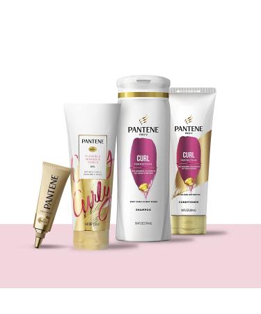 Pantene Curl Perfection Sculpting Gel 6.8 oz (Pack of 3) - Define and Enhance Your Curls with Pantene - Buy Online on GoSupps.com