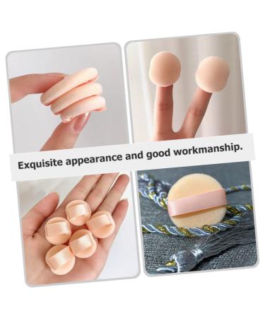 FRCOLOR 25 Pcs Flocking Powder Puff Reusable Makeup Setting Powder Puffs for Face Concealer & Makeup | Portable & Perfect for Girls - Buy Online on GoSupps.com