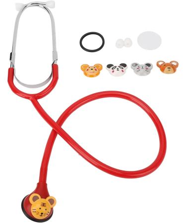 Pediatric Stethoscope - Cartoon Animals Design Ultra Thin Fiber Diaphragm 5 Heads - Best for Kids & Medical Professionals - Buy Online on GoSupps.com