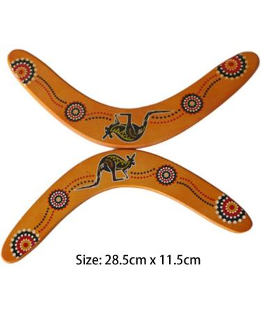 Buy N/4 Wooden Boomerang - Eco-Friendly Handcrafted Flying Toy for Kids & Adults - Buy Online on GoSupps.com
