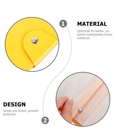 Beaupretty Nail Art Stamper Holder - Yellow Embroidery Templates & Nail Stencil Organizer (2 Pack) | Perfect for Manicure & Crafting - Buy Online on GoSupps.com