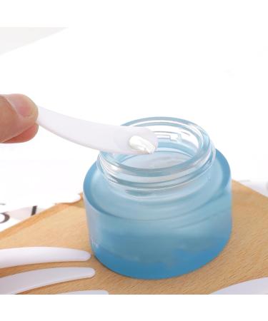 10-Piece Mini Cosmetic Spatula Set - Bent Cream Scoops for Makeup Masks & Gel - Perfect for Stirring & Application - Buy Online on GoSupps.com