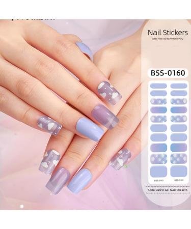 Long lasting Gel Nail Stickers Easy Application for Women and Girls Bss0289 - Buy Online on GoSupps.com