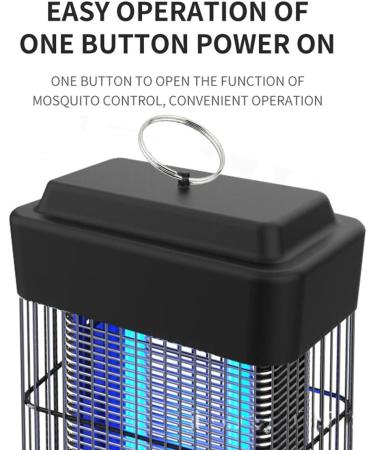 SEFAX Mosquito Killer Electric Mosquito Killer Lamp Insect Trap Light Outdoor for Moth Wasp Fruit Flies for Home Restaurant Garden Backyard - Buy Online on GoSupps.com