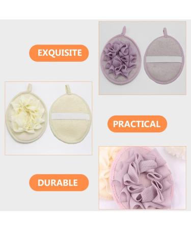 FOMIYES 4pcs Back Exfoliating Bath Balls | Bathing Shower Sponge Loofahs for Men & Women - Buy Online on GoSupps.com