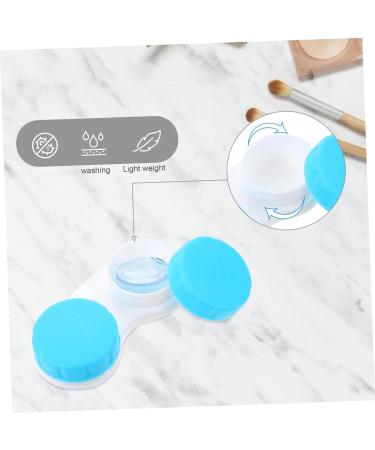 Heallily 30pcs Contact Lenses Storage Holder Travel Containers for Left & Right Eyes (Mixed Colors) | Essential Accessories for Eye Care - Buy Online on GoSupps.com