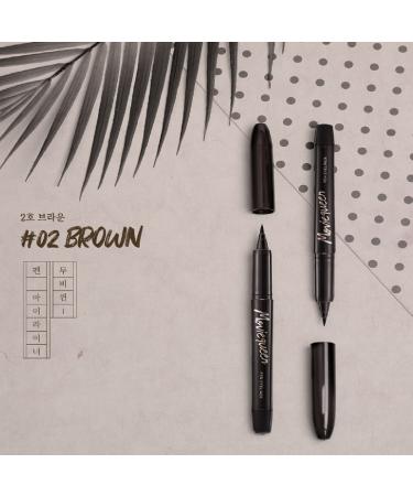 KARADIUM Movie Queen Pen Eyeliner - Brown | Made in Korea - Buy Online on GoSupps.com