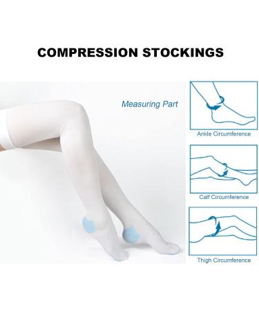 Buy XL Compression Stockings for Muscle Relief & Swelling - International Shipping Available - Buy Online on GoSupps.com