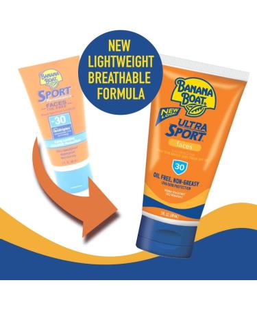 Banana Boat Ultra Sport Sunscreen Lotion New FORMULA Spf 30 Travel Size 90 mL - Buy Online on GoSupps.com