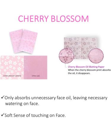 Cherry Blossom Face Oil Blotting Paper Sheets | Makeup Mirror | Oil Absorbing Sheets - International Shipping - Buy Online on GoSupps.com