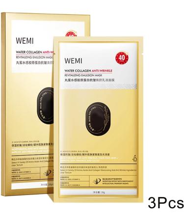 Bio Dance Collagen Face Mask Overnight | 3 /box Deep Collagens Anti-Wrinkle Lifting Mask | Soluble Collagen Facial Mask | Hydrating Overnight Mask For Pore Minimizing Elasticity Improvem - Buy Online on GoSupps.com