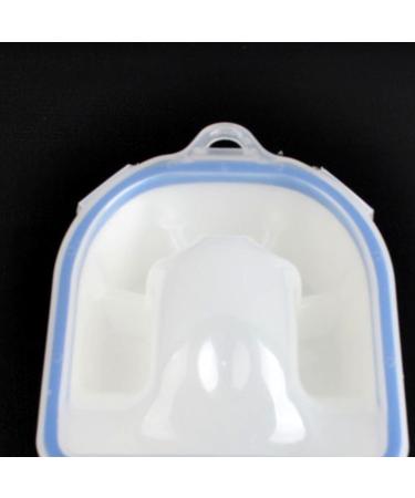 Sharplace Nail Soaking Bowl Manicure Bowl Keep Warm Nail Art Tool Gel Polish Powder Remover for Salon Home Use Blue - Buy Online on GoSupps.com