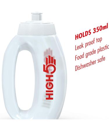 HIGH5 Drinks Professional Sports Run Bottle BPA Leak Proof Dishwasher Safe (350ml) 330ml - Buy Online on GoSupps.com