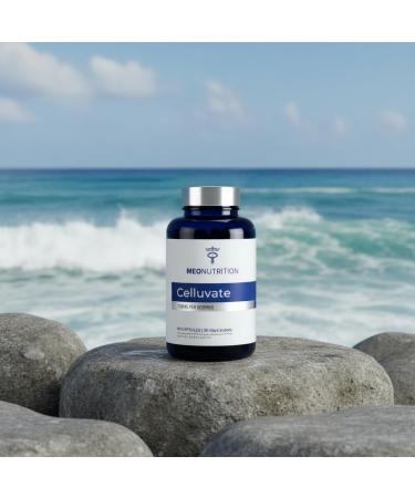 Meo Nutrition Celluvate Capsules 500mg - Nicotinamide Riboside Chloride Supplement for Healthy Cellular Health and Energy Support* - Made in USA Vegan Non-GMO - 60 Capsules - Buy Online on GoSupps.com