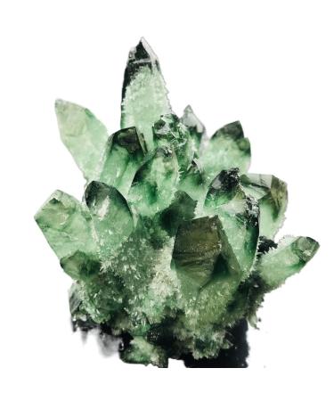 1pc Green Phantom Quartz Crystal Cluster Specimen Suitable for Home Crystal Cluster