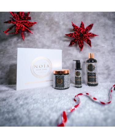 NOIA HAIR - Premium Hair Prestige Box - Trio Shampoo + Mask + Serum RITUAL Range - TANIN & Amla oil - Buy Online on GoSupps.com