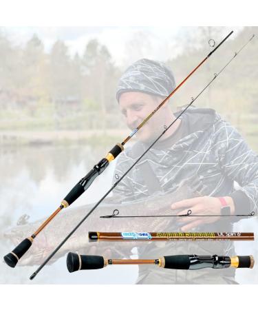 Miroefishing Ultralight UL Angelset - Complete 1.80m Carbon Rod & Expert1000 Reel with Lures & Bait | Ready to Use for International Fishing - Buy Online on GoSupps.com
