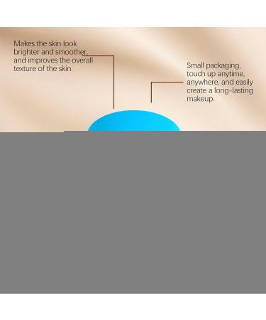  G n rique Cushion Foundation Matte Anti-Perspirant Cushion Concealer for Women Brightening Camouflage Cream for School Travel Parties Business Trips Camping - Buy Online on GoSupps.com